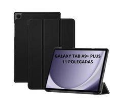 Capa Smart Cover + Película Vidro Galaxy Tab A9+ Plus 11 Pol