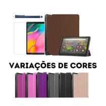 Capa Smart E Película Para Tablet + Caneta Touch Compátivel com Tablet HD8 2020