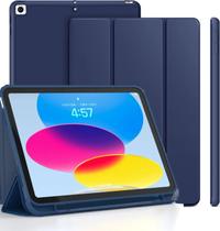 Capa Smart Flip Para Apple iPad 9ª 8ª 7ª Geração 10.2 Polegadas Com Suporte para Caneta