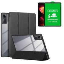 Capa Smart Para Redmi Pad Se 11 + Pelicula Ceramica Flexivel