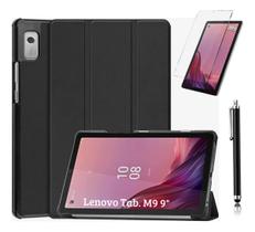Capa Smart Para Tab Lenovo M9 9 + Pelicula + Caneta Touch