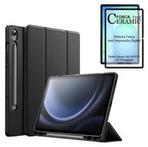Capa Smart Para Tablet Galaxy S10 Fe+ 13,1' 2025 + Película Capa Smart Para Tablet Galaxy S10 Fe+ 13,1' 2025 + Película