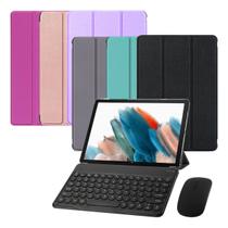 Capa Smart Para Tablet Galaxy Tab A9 8.7 + Teclado E Mouse
