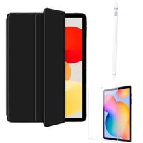 Capa Smart Para Xiaomi Redmi Pad Se 11 + Pelicula + Caneta Stylus Ponta Fina