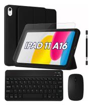 Capa Smart+ Película+ Caneta+teclado Mouse Para iPad 11 A16