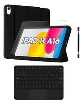 Capa Smart+ Película+ Caneta+ Teclado Para iPad 11 A16