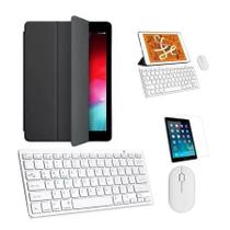 Capa Smart Preto Tecl Mouse Branco Pel iPad Air 5 10,9 2022