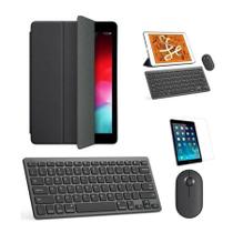 Capa Smart Preto Tecl Mouse Preto Pel iPad Air 5 10,9 2022