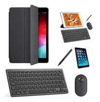 Capa Smart Preto Teclado, Mou, Pel, Can Stylus P/iPad 8 10.2 Capa Smart Preto Teclado, Mou, Pel, Can Stylus P/iPad 8 10.2