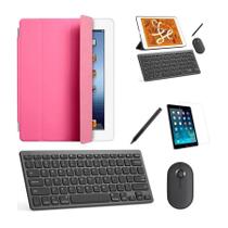 Capa Smart Rosa Teclado, Mouse, Pel, Can Stylus tablet 9 10.2 Capa Smart Rosa Teclado, Mouse, Pel, Can Stylus tablet 9 10.2
