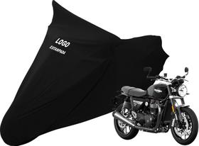 Capa Sob Medida De Tecido Para Moto Triumph Speed Twin