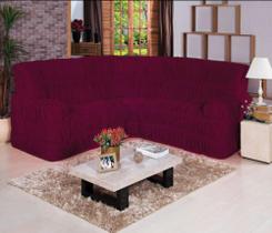 Capa Sofa Canto Com Braço Ate 8 Lugares Em Oferta