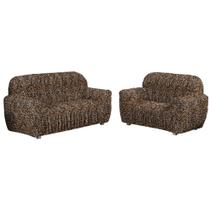Capa Sofa Estampada Para Sala em Malha Gel King 2 E 3 Lugares 21 Elástico Casa Luxo Decoração Capa Sofa Estampada Para Sala em Malha Gel King 2 E 3 Lugares 21 Elástico Casa Luxo Decoração