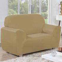Capa Sofa Relex com elastico 2 e 3 lugares bege Capa Sofa Relex com elastico 2 e 3 lugares bege