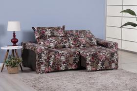 Capa Sofá Retrátil Reclinavel 3 Lugares Veste Fácil Malha Estampado