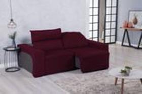 Capa Sofá Retrátil Reclinavel 3 Lugares Veste Fácil Malha Gel Lisa