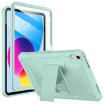 Capa Soke para iPad de 11ª geração de 11 polegadas com protetor de tela verde