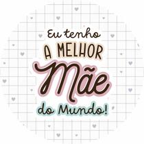 Capa Sousplat Dia das Mães Jogo Americano Unid. 35cm