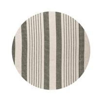 Capa Sousplat Linen Stripe Oliva - Mameg Decor