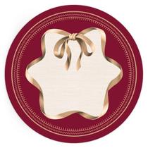 Capa Sousplat Natalina Natal Radiante 534047 2Und 35Cm