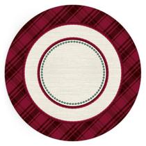 Capa Sousplat Natalina Petalas Natal 534049 2Und 35Cm Capa Sousplat Natalina Petalas Natal 534049 2Und 35Cm