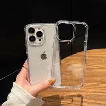 CAPA SPACE TRANSPARENTE compatível para Iphones 16 pro max ao 11