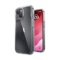 Capa Speck Clear GemShell Platinum Glitter para iPhone 15