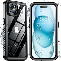 Capa SPIDERCASE para iPhone 15 à Prova d'Água e Antichoque