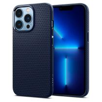 Capa Spigen Liquid Air para iPhone 13 Pro 2021 azul marinho Capa Spigen Liquid Air para iPhone 13 Pro 2021 azul marinho