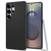 Capa Spigen Liquid Air para Samsung Galaxy S25 Ultra preta