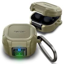 Capa Spigen Lock Fit para Galaxy Buds Secure Lock Khaki