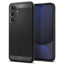 Capa Spigen Rugged Armor para Galaxy S24 FE (2024) - Preta Fosca Capa Spigen Rugged Armor para Galaxy S24 FE (2024) - Preta Fosca