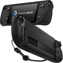 Capa Spigen Rugged Armor para Steam Deck LCD/OLED - preta fosca