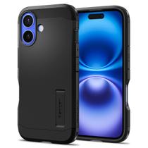 Capa Spigen Tough Armor (Ai) para iPhone 16 - Preta