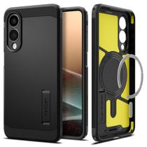 Capa Spigen Tough Armor MagFit Galaxy S25 Edge preta