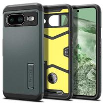 Capa Spigen Tough Armor para Pixel 8 (2023) - Verde Abismo