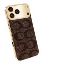 Capa Sriyso Vintage em couro PU com câmera para iPhone 17 Pro Capa Sriyso Vintage em couro PU com câmera para iPhone 17 Pro