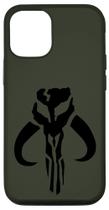 Capa Star Wars Mandaloriano com Logo Mythosaur para iPhone 12/12 Pro