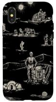Capa Star Wars para iPhone X/XS R2-D2 & C-3PO Deserto Capa Star Wars para iPhone X/XS R2-D2 & C-3PO Deserto