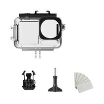 Capa Subaquática Impermeável De 45M Para DJI OSMO Action 4 3, Acessórios De Câmera Com Carcaça Capa Subaquática Impermeável De 45M Para DJI OSMO Action 4 3, Acessórios De Câmera Com Carcaça
