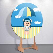 Capa Sublimada p/ Painel Redondo Tema Ursinhos Diversificados Tamanhos Mini Grande Festa Infantil De Capa Sublimada p/ Painel Redondo Tema Ursinhos Diversificados Tamanhos Mini Grande Festa Infantil De