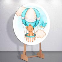 Capa Sublimada p/ Painel Redondo Tema Ursinhos Diversificados Tamanhos Mini Grande Festa Infantil De