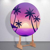 Capa Sublimada Painel RedondoTardezinha Tamanho Grande ou Mini Decoração Sol Praia Capa Sublimada Painel RedondoTardezinha Tamanho Grande ou Mini Decoração Sol Praia