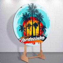 Capa Sublimada Painel RedondoTardezinha Tamanho Grande ou Mini Decoração Sol Praia Capa Sublimada Painel RedondoTardezinha Tamanho Grande ou Mini Decoração Sol Praia