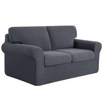 Capa Subrtex Stretch Loveseat 2 Cushion cinza Capa Subrtex Stretch Loveseat 2 Cushion cinza