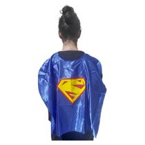 Capa Super Herói Homem Forte Infantil Cetim Capa Super Herói Homem Forte Infantil Cetim