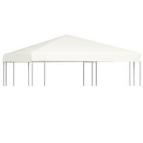 Capa superior para gazebo VidaXL Cream White Poliéster revestido de PVC Capa superior para gazebo VidaXL Cream White Poliéster revestido de PVC