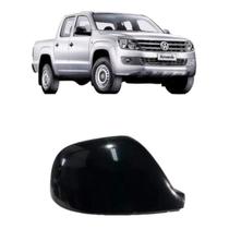 Capa Superior Preta Lado Direito Retrovisor Amarok Metagal