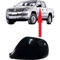 Capa Superior Preta Lado Esquerdo Retrovisor Amarok Metagal