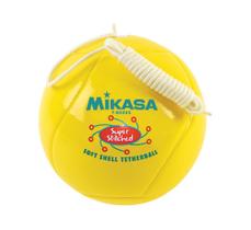 Capa supermacia Tetherball Mikasa costurada com corda (amarela) Capa supermacia Tetherball Mikasa costurada com corda (amarela)